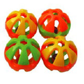 Large Round Rattle Foot Bird Toy