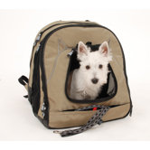 Pet Back-Pack At Work Travel System in Tan