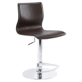 Weston Adjustable Bar Stool in White