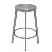 Industry Counter Stool in Silver