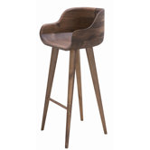 Kieren Bar Stool in Walnut