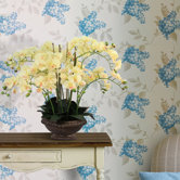 32" Lifelike Silk Orchid Arrangement