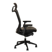 Contoured High-Back Office Chair with Adjustable Seat