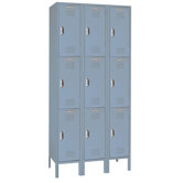 Set-up Triple Tier - 3 Wide Locker
