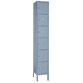 Set-up 6 Tier Locker
