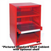 Mid-Range Extra-Wide Shelf Cabinet: 45" W x 28 1/4" D x 37 3/16" H