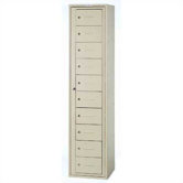 10 Compartment ExchangeMaster Locker - 1 Section (Assembled)