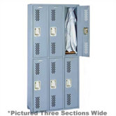 Integrated Frame All Welded Locker - Double Tier - 1 Section