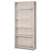 8000 Series Closed Shelving - 6 Shelves: 84" H x 48" W x 24" D