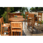 Amazonia Leicester 4 Piece Bar Height Dining Set