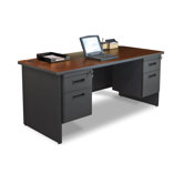 Pronto 66" Double Pedestal Computer Desk