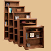 Scottsdale Oak Bookcase with 3 Adjustable Shelves
