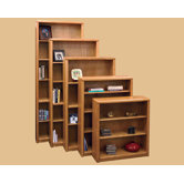 Contemporary Bookcase with 1 Fixed and 2 Adjustable Shelves