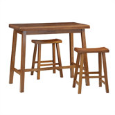 Asian Pub Table in Walnut