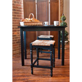 3-Piece Hawthorne Pub Set in Antique Black