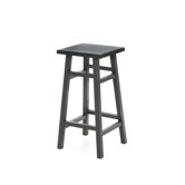O'Malley Pub Bar Stool in Antique Black