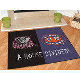 NCAA House Divided Novelty Mat