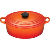 Enameled Cast Iron 3 1/2-Qt. Oval Dutch Oven