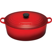 Enameled Cast Iron 6 3/4-Qt. Oval Dutch Oven