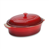 Stoneware 5 3/4-Qt. Oval Casserole
