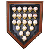 Twnety One Baseball Home Plate Display