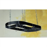 Gourmet Oval Hanging Pot Rack