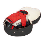 Microsuede Storage Beanbag