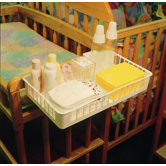 Hook on Nursery Tray in White