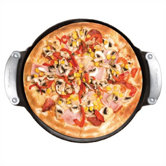 Preseasoned Cast Iron Grilled Pizza Set
