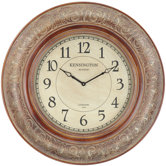 Mackenzie Clock in Distressed Aged Copper