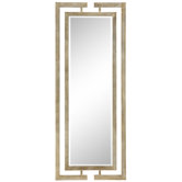 Vinta Mirror in Distressed Aged Silver