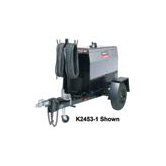 300 Welder/Generator Ready-Pak&reg; Lunette Eye Hitch And Trailer Package With Combination Ball And Eye Hitch With 24HP Deutz Engine, 12500 Watts Peak, 300 Amp