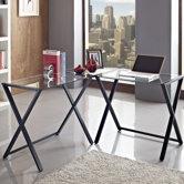 X-Frame Corner Computer Desk