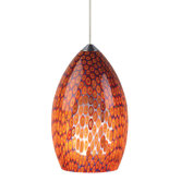 1 Light Firebird Pendant