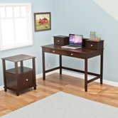 Barnett Desk and Hutch Office Suite