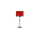 30" Brim Table Lamp in Brushed Nickel