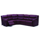 Regent Leather Reclining Sectional