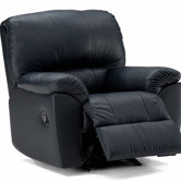 Melrose Leather Chaise Recliner