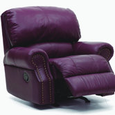 Charleston Leather Chaise Recliner