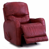 Yates Leather Chaise Recliner