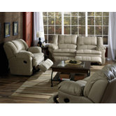 Gamma 2 Piece Leather Reclining Living Room Set