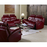 Galore 2 Piece Leather Reclining Living Room Set