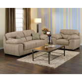 Ariane 2 Piece Fabric Living Room Set