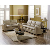 Raina 2 Piece Leather Living Room Set