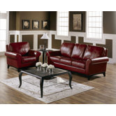 Lorian 2 Piece Leather Living Room Set