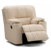 Kingpin Leather Chaise Recliner