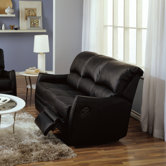 Cricket Reclining Leather Sofa