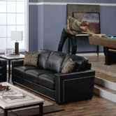 Brock Leather Sofa