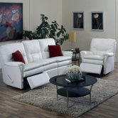 Viva Leather Reclining Sofa