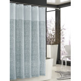 Bedminister Scroll Shower Curtain in Surf Spray